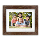 Aluratek - Cadre photo numérique de 8 po avec bois dégradé-Horizontal