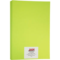 JAM Paper – Papier recyclé Brite Hue 11 x 17 po, vert terrestre Astrobright, 100 feuilles/paquet-Dimensions : 17 x 11 po
