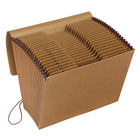 Pendaflex Classeur expansible, format lettre, A à Z, Kraft avec rabat-Papier Kraft robuste