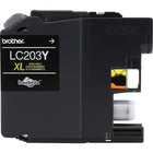 Brother – Cartouche d'encre jaune LC203, rendement élevé (LC203YS)-Le paquet contient une cartouche d'encre jaune