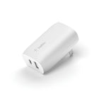 Belkin - BoostCharge Chargeur mural double PPS 37 W - Blanc-Certifié USB-C PD 3.0