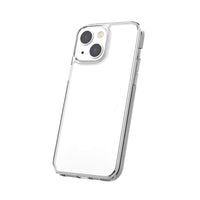 TUFF8 - Coque pour iPhone 13 mini - Transparent-La construction en plastique dur garantit que le boîtier empêche la casse et absorbe les impacts des collisions inattendues