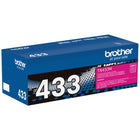 Brother – Cartouche de toner magenta TN433 haut rendement-Équilibrée avec précision pour une répartition uniforme et constante du toner sur la feuille