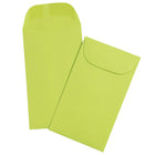 JAM Paper - Enveloppes à monnaie no 3, 2,5 x 4,25 po, vert lime intense Brite Hue, 1000/paquet-1000 enveloppes par paquet