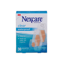 Nexcare - Pansements imperméables, 30 pansements assortis-Pansements imperméables qui protègent contre l’eau, la saleté et les germes