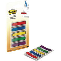 Post-it® - Languettes, mini fléchettes, 1/2 po, couleurs variées, paq./100-Les fléchettes indiquent exactement où il faut porter attention   