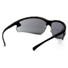 Pyramex – Lunettes de sécurité Venture 3, verres gris, monture noire, 12/paquet-Verres en polycarbonate résistant aux égratignures et offrant une protection contre les rayons UVA/B/C de 99 %