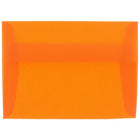 JAM Paper Enveloppes translucides A2, orange, 50/paquet-Enveloppes en papier translucide orange