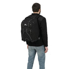 High Sierra – Sac à dos Freewheel, avec roulettes, noir-Dimensions (po) : 20,5 haut. x 13,5 larg. x 8 prof. 