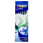 Prang - Crayons au fusain - mine moyenne - couleurs assorties - paquet de 12-Les crayons au fusain sont uniformément, lisse pour assurer une pose facile