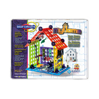 Snap Circuits - Ma maison-Une façon sûre et amusante d'initier les enfants de 8 ans et plus aux bases de l'électrotechnique - construisez des projets et des jouets passionnants à l'aide du livre d'instructions coloré inclus