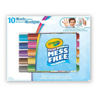 Crayola - Mini marqueurs classiques Colour Wonder - Paquet de 10-Inclut 10 mini marqueurs Colour Wonder