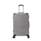 TOSCANO INTRECCIARE Grand bagage rigide de 30 po - Gris-Conçu en Italy