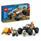 LEGO - City Les Aventures du 4x4 Tout-Terrain - 252 pièces-252 pièces