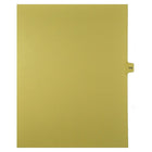 Mark Maker – Onglets séparateurs juridiques beiges, 1/15 onglets, format lettre, sans trous, numéro 172, 25/paquet-Onglets séparateurs beiges, 1/15 onglets