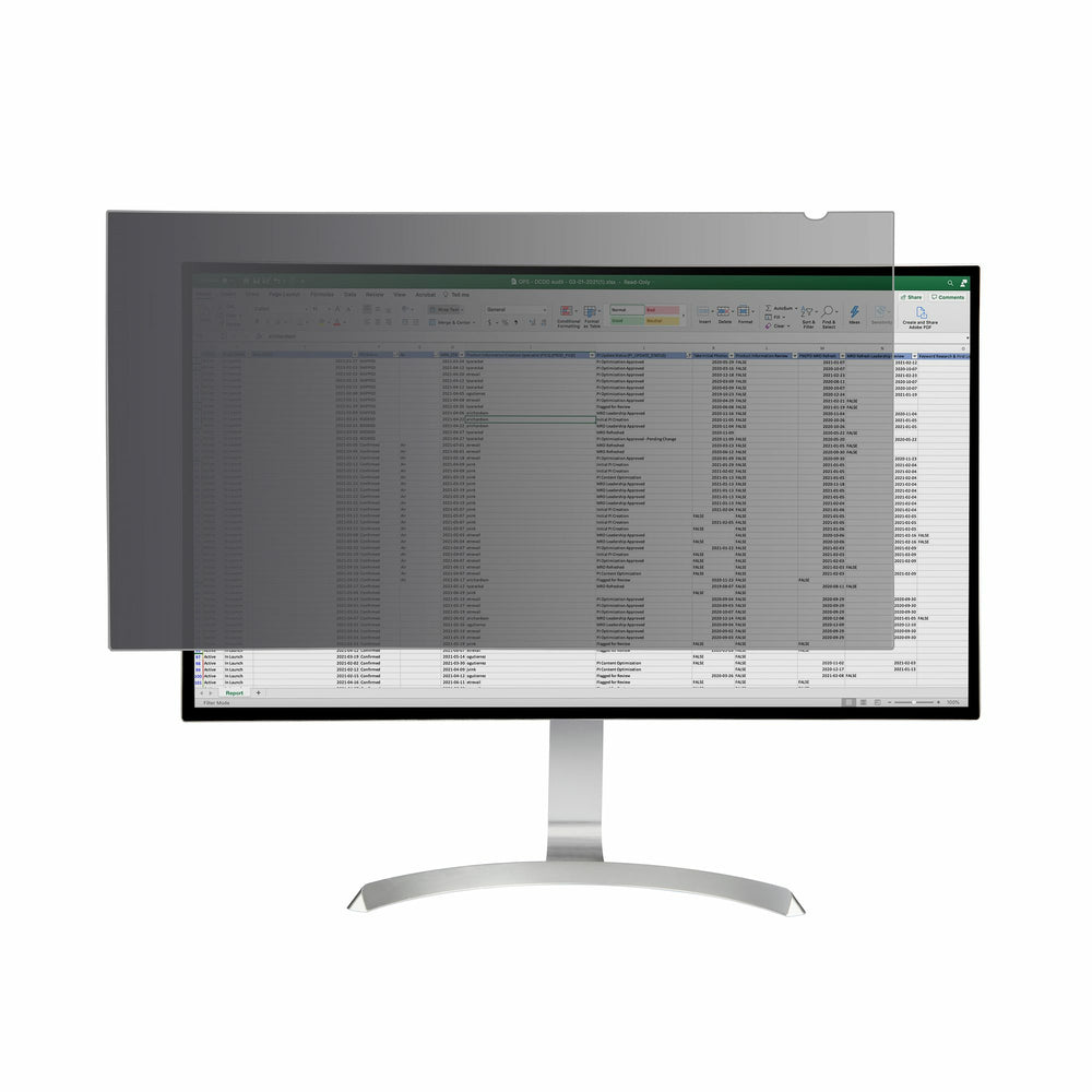 Filtre De Confidentialité Pour écran 32 Pouces 16:9 - Protection Visuelle Amovible + Anti-lumière Bleue + Anti-éblouissement - Pour Moniteur PC
