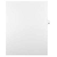 Mark Maker – Onglets séparateurs juridiques blancs, 1/25 onglets, format lettre, sans trous, numéro 160, 25/paquet-Onglets séparateurs blancs, 1/25 onglets