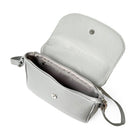 Nicci - Sac à bandoulière moyen avec rabat sur le devant - Gris clair-Poche arrière zippée