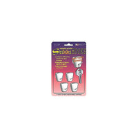 Stikkiworks - Crochets adhésifs amovibles/réutilisables Stikkihooks, 24/paquet (STK03020)-Crochets amovibles StikkiHOOKS pour divers usages