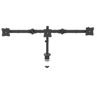 StarTech Support de bureau pour trois écrans, bras articulés (ARMTRIO)-Montez trois écrans (jusqu'à 24 po)