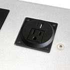 Urbann Module d'extension avec prise électrique (1) - 15A AC  pour lutrin-65 mm x 65 mm x 50 mm (2-5/8" x 2-5/8" x 2")