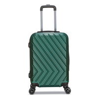 Nicci - Bagage à main 20"  Highlander - Forêt Verte-Coque extérieure en ABS