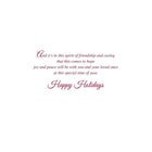 Cartes de Noël, « A Christmas Greeting », 18/paquet-Cartes de souhaits de qualité comparable à celles qu’on retrouve dans un magasin spécialisé