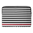 Poids Léger Svelte Housse pour ordinateur portable , 13 - 14 po, Rouge-Durable et mince pour une mobilité facile, avec fermeture à glissière en or poli robuste
