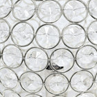Lampe de table Elegant Designs à paillettes boule de cristal de 10 pouces, chrome-10  po x 10  po x 10   po