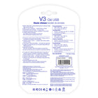 Verbatim - Store 'n' Go V3 Clé USB 3.2 Gen 1 64 Go - Rouge/Bleu - Paquet de 2-Windows 7 et supérieur, Mac OSX 10.1 et supérieur, système d'exploitation Linux Kernel 2.6 et supérieur