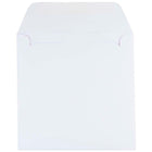 JAM Paper Enveloppes carrées standard avec fermeture gommée, 7 1/2 x 7 1/2 po, blanc, 100/pqt-Taille : 7 1/2 x 7 1/2 po