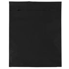 JAM Paper – Enveloppes avec fermeture auto-adhésive, 9 x 12 po, ouverture au bout, noir, paq./25 (1323290)-Ouverture : Extrémité ouverte