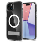 Spigen - Slim Armor Essential S MagFit pour iPhone 15 - Cristal Clair-Le MagFit est un écosystème magnétique qui couvre tous les aspects de MagSafe