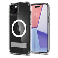Spigen - Slim Armor Essential S MagFit pour iPhone 15 - Cristal Clair-Le MagFit est un écosystème magnétique qui couvre tous les aspects de MagSafe