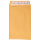 JAM Paper - Enveloppes recyclées à extrémité ouverte de 6 x 9 pouces avec fermeture à décoller et à sceller - Kraft brun Manille - paquet de 50-Couleur: Marron Kraft Manille
