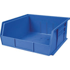 Kleton - Bac Empilable & À Suspendre, 11po La, 5po H X 10-7/8po P, Bleu, paquet de 12-Capacité 50 lb