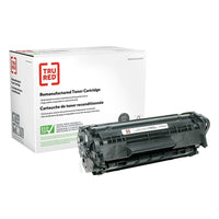 TRU RED - Cartouche de toner Q2612A HP 12A remise à neuf - rendement standard - noir-Noir
