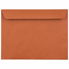 JAM Paper - Enveloppes pour livret - 9" x 12" - Orange foncé - Paquet de 25-Couleur : orange foncé.