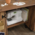 Sauder - Select Desserte Machine à Coudre - Finition Vintage Oak (426138)-7
