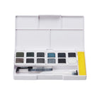 Derwent Ensemble de godets à peinture au charbon de bois teinté - 12 couleurs (2305872)-La peinture au charbon se combine avec la couleur pour créer des tons subtils dans vos œuvres d'art