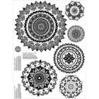 WallPops - Kit d'art mural médaillons Maroc-Sans danger pour les murs: toujours amovible et ne laisse aucun résidu collant