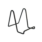 Futech - Chevalet de comptoir métallique MWE001, 4 ½ po x 3 ½ po x 5 ¼ po, noir, paq./10-Idéal pour les petites marchandises et les objets de collection