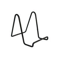 Futech - Chevalet de comptoir métallique MWE001, 4 ½ po x 3 ½ po x 5 ¼ po, noir, paq./10-Idéal pour les petites marchandises et les objets de collection