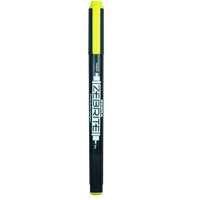 Zebrite double extrémité Surligneur Jaune-Double terminé - Bullet ' Chisel