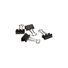 Staples - Boîte de pinces relieuses, petites, 3/4 po, noires, boîte de 72-Boîtes pour garder les pinces bien rangées à la maison ou au bureau