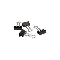 Staples - Boîte de pinces relieuses, petites, 3/4 po, noires, boîte de 72-Boîtes pour garder les pinces bien rangées à la maison ou au bureau