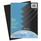Pacon – Papier cartonné Array, 65 lb, noir, paq./100 feuilles (PAC101187)-Épais, 65 lb.