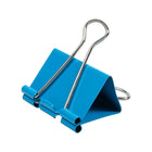 JAM Paper – Grands pince-notes, 41 mm, bleu, 12/paquet (340BCbu)-4
