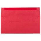 JAM Paper #10 Enveloppes de couleur professionnelles - 4,125" x 9,5" - Rouge recyclé - Paquet de 50-Taille : #10 (4,13 x 9,5 pouces)