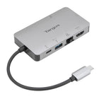 Targus DOCK419TT Station d'accueil USB-C avec mode alternatif DP pour un seul écran 4K HDMI/VGA-Argent